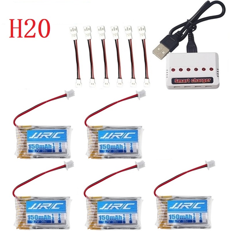 Original JJRC H20 battery 3.7V - Drone Charger のレビューと価格