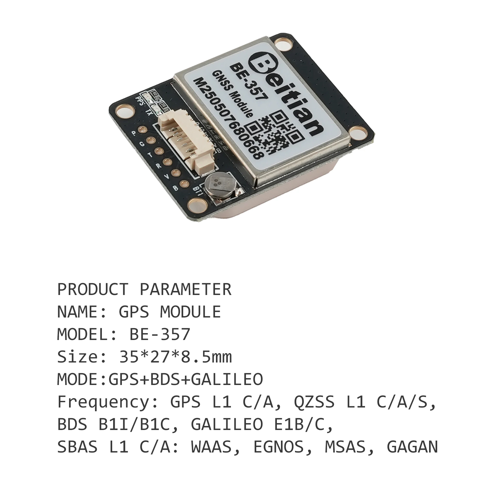 Beitian BE-357 GPS Module Dual - Drone Gps Module のレビューと価格