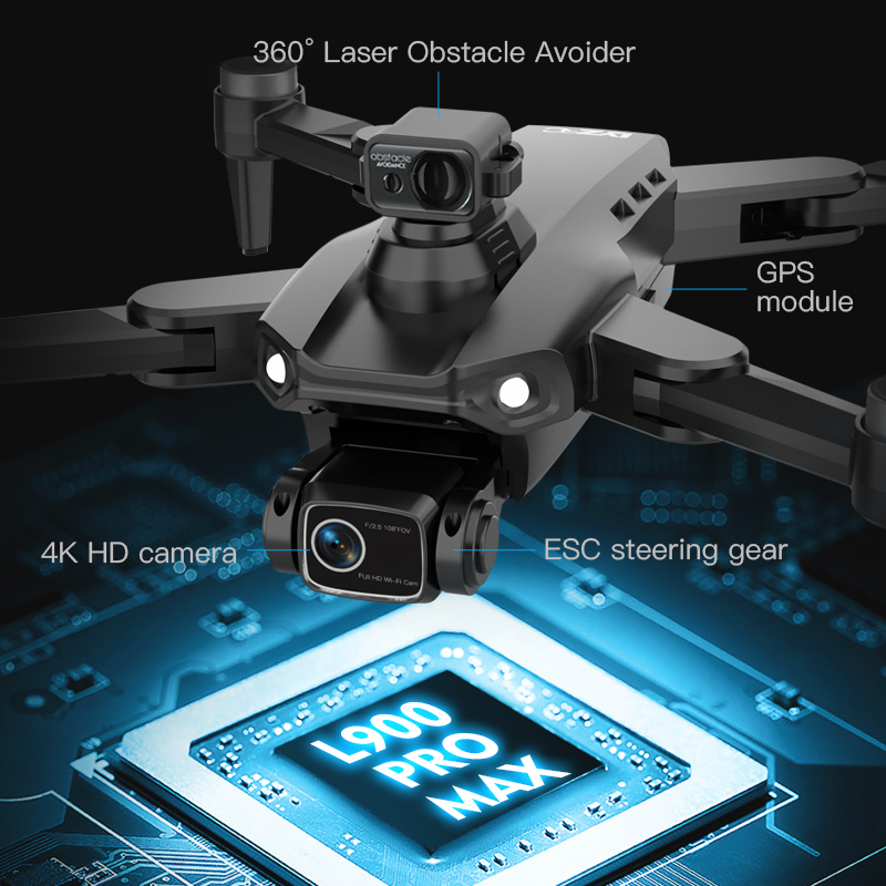 L900 Pro SE MAX GPS Drone 4K P - Drone Gps Mount のレビューと価格