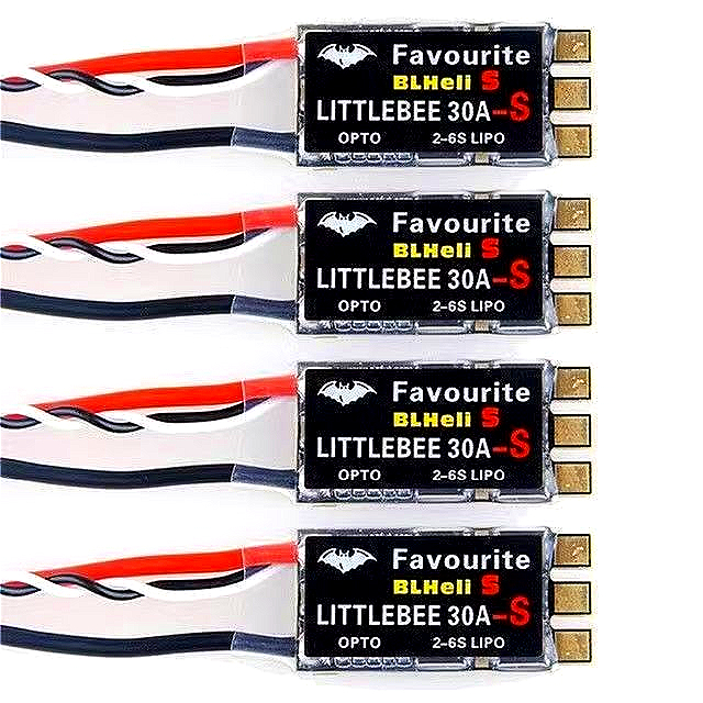 4Pcs LITTLEBEE BLHeli-s FVT Li - Drone Power Distribution Board のレビューと価格