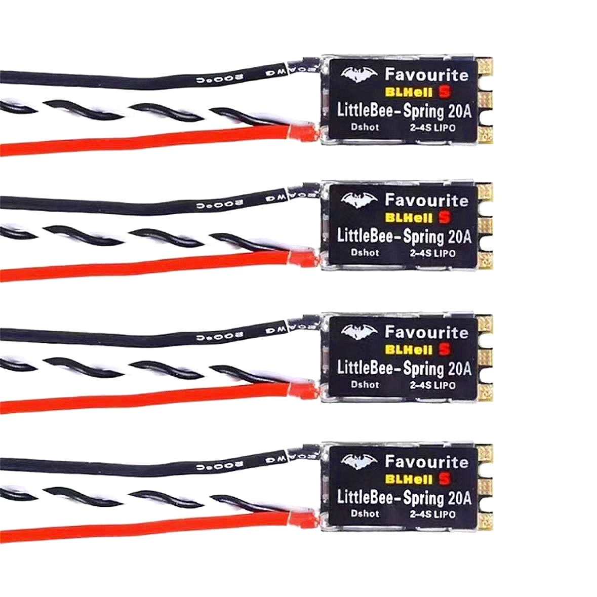 4Pcs LITTLEBEE BLHeli-s FVT Li - Drone Power Distribution Board のレビューと価格