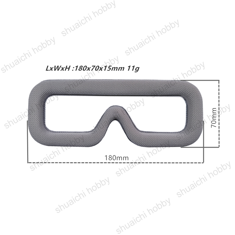 FPV Goggles Eye Mask Faceplate - Drone Compass のレビューと価格