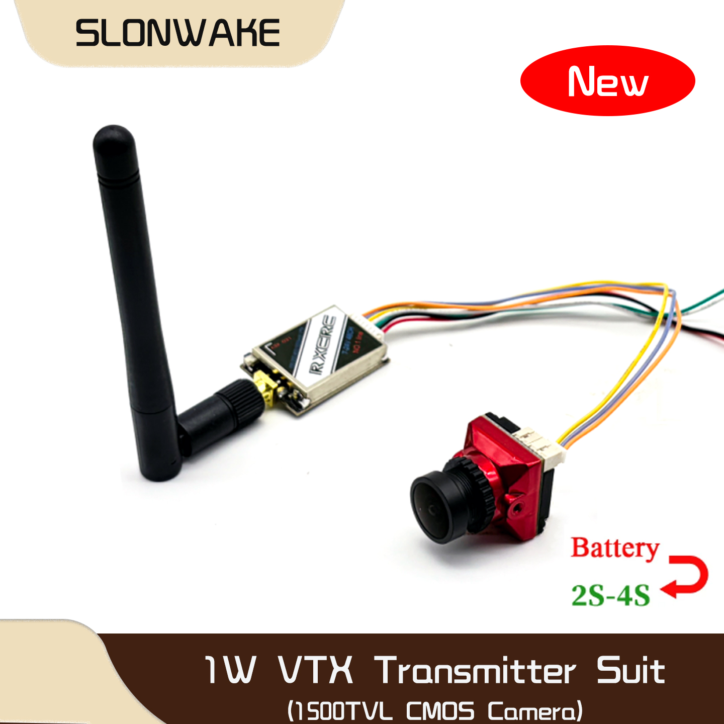 SLONWAKE  5.8G 48CH 1W VTX 100 - Drone Frame のレビューと価格