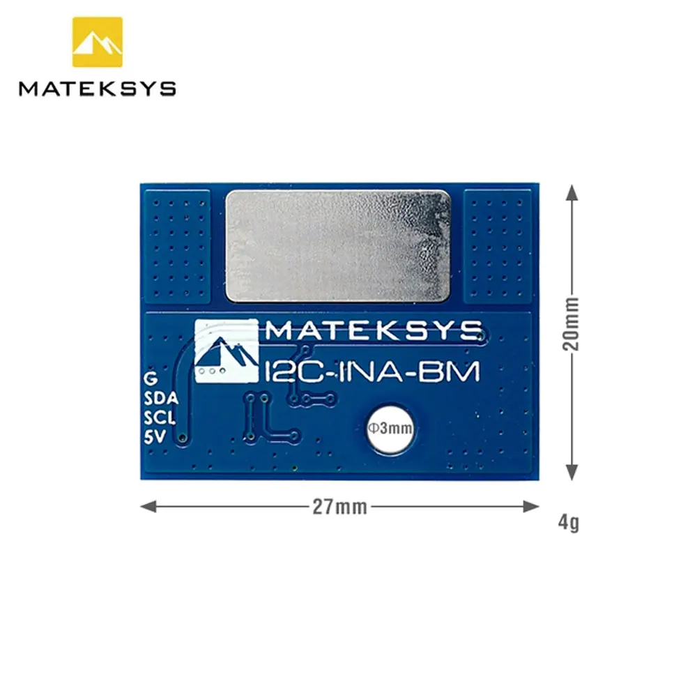 MATEK Mateksys I2C-INA-BM ULTR - Drone Power Distribution Board のレビューと価格