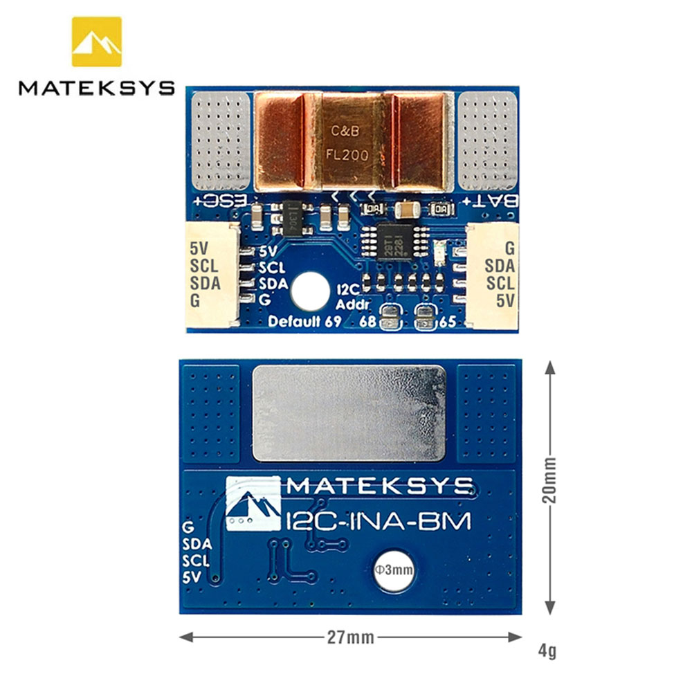 MATEK Mateksys I2C-INA-BM ULTR - Drone Power Distribution Board のレビューと価格