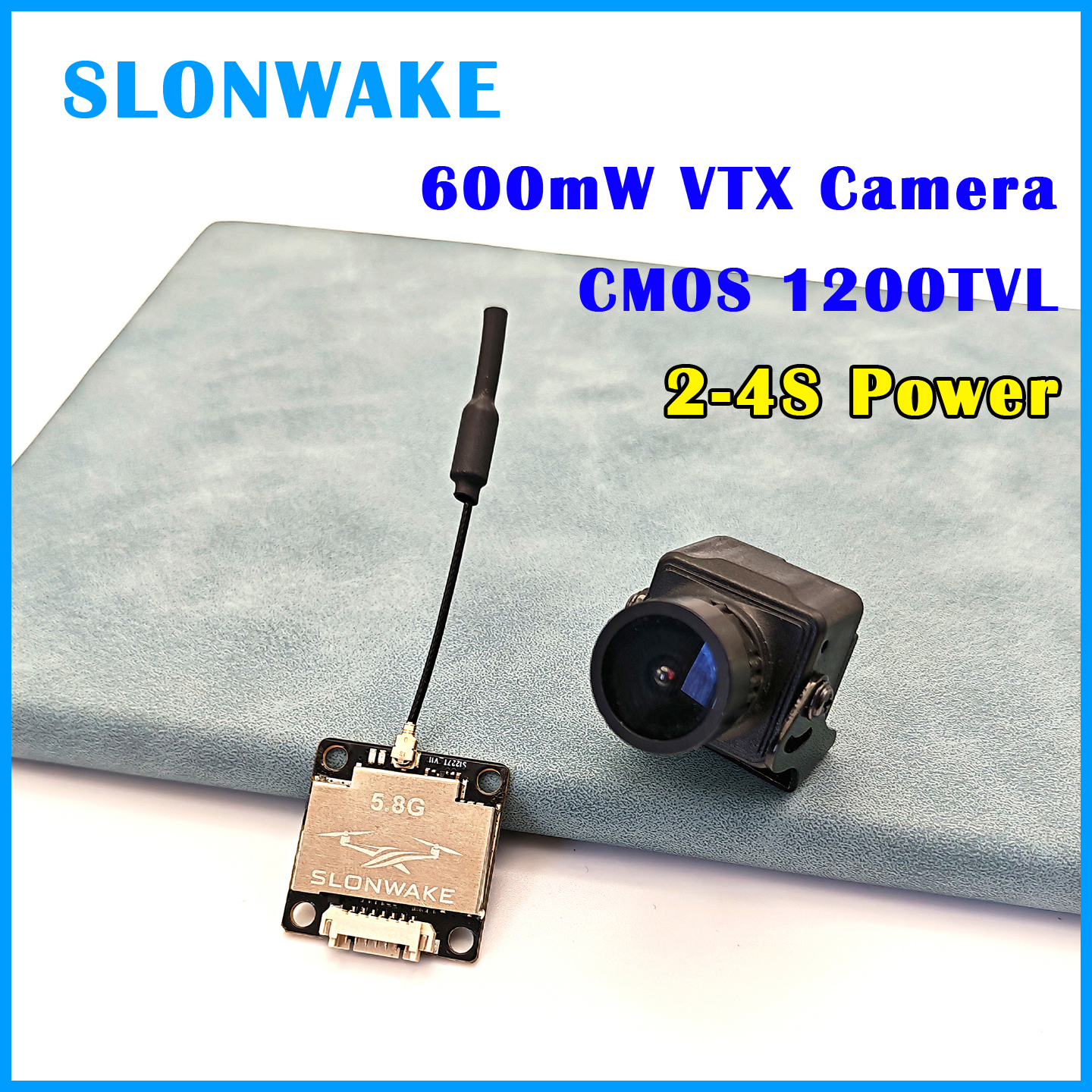 SLONWAKE Ready to use 5.8G 48C - Drone Frame のレビューと価格