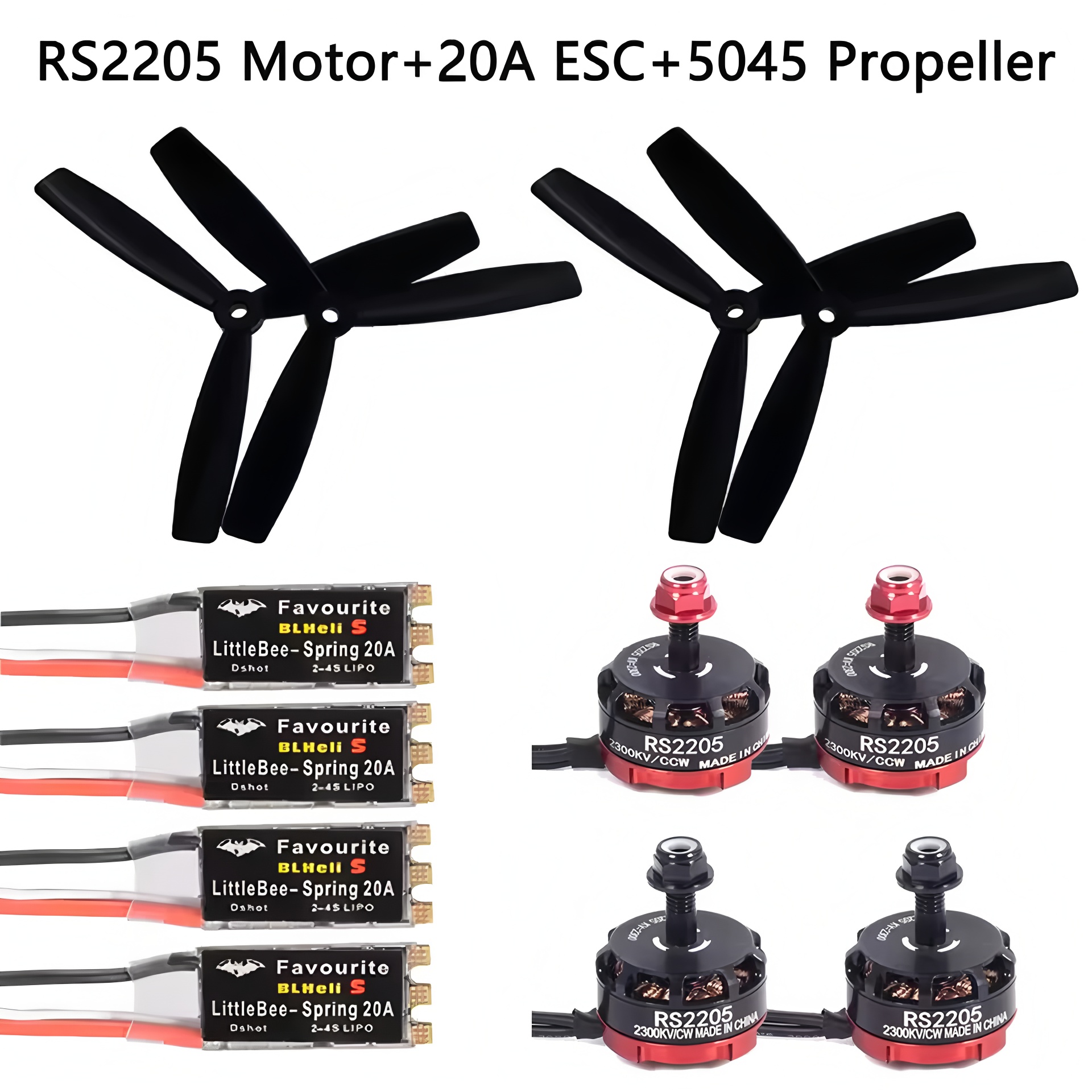 FPV RS2205 2300KV CW CCW Brush - Drone Power Distribution Board のレビューと価格