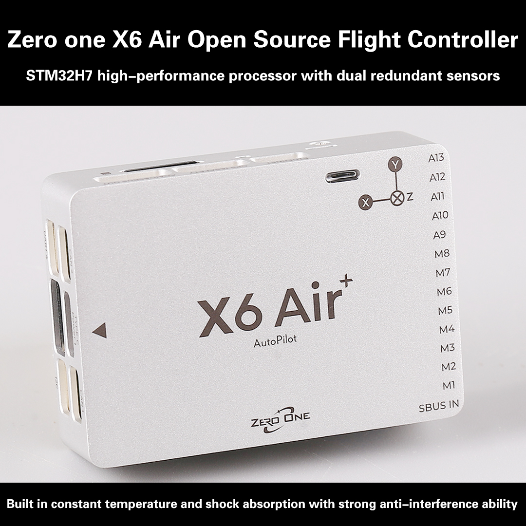 Zero One's new X6 Air+Open-Sou - Drone Flight Controller のレビューと価格