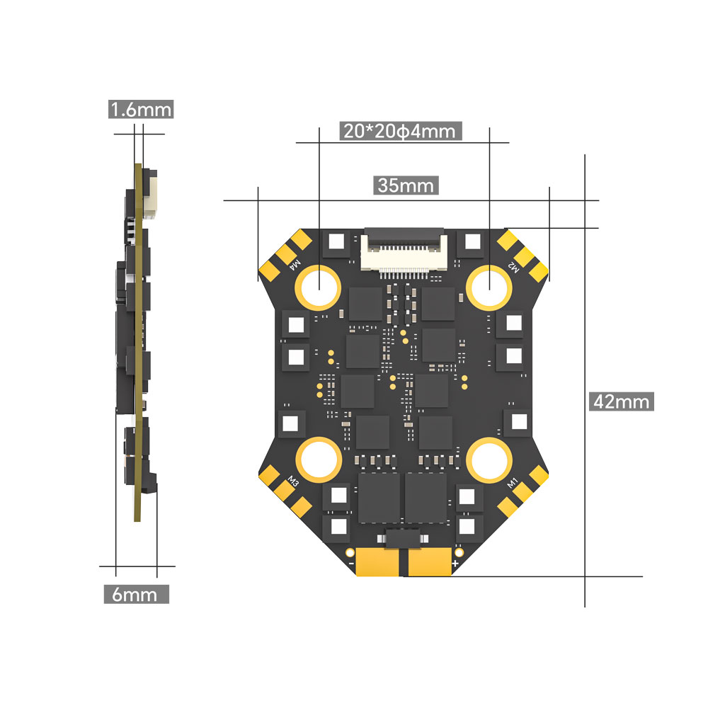 iFlight Borg F7 Mini Stack Fli - Drone Flight Controller のレビューと価格