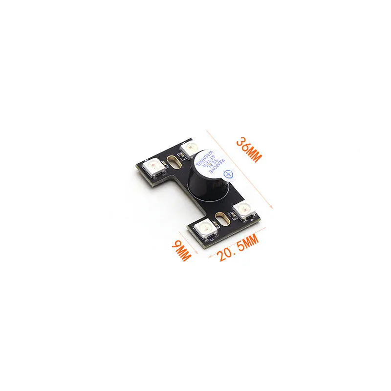 2PCS 5V WS2812B LED Tail Light - Drone Buzzer のレビューと価格